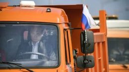 Путин открыл движение по Крымскому мосту